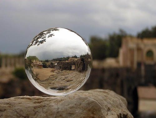 Mirror Ball Reflection